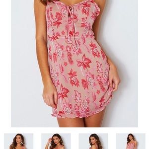 White Fox Boutique brand Sweet Fling Mini Dress